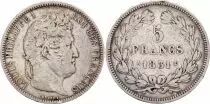 France 5 Francs Louis-Philippe I - 1831 A Paris - Silver - Raised lettering