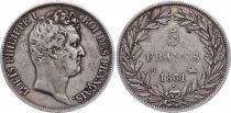 France 5 Francs Louis-Philippe I - 1831 B Rouen incuse lettering - Silver - KM.745.2