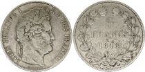France 5 Francs Louis-Philippe Ist - 1848 K Bordeaux - Silver
