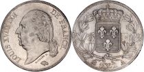 France 5 Francs Louis XVIII Buste nu - 1822 A Paris