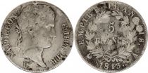 France 5 Francs Napoleon - 1813 A Paris - Silver