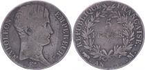 France 5 Francs Napoléon Empereur  - An 13 A Toulouse - PTB