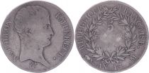 France 5 Francs Napoleon Emperor - Year 13 M Toulouse  - Silver - Fine