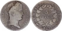 France 5 Francs Napoléon I - 1811 A Paris - Argent - TB