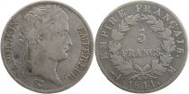 France 5 Francs Napoléon I - 1811 M Toulouse