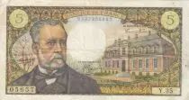 France 5 Francs Pasteur - 01-09-1966  - Serial Y.35