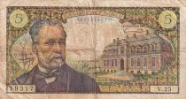 France 5 Francs Pasteur - 01-09-1966 - S&eacute;rie V.25