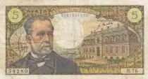 France 5 Francs Pasteur - 04-04-1968 - Serial B.76