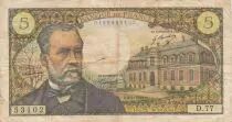 France 5 Francs Pasteur - 04-04-1968 - Serial D.77