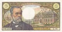 France 5 Francs Pasteur - 04-04-1968 - Serial Z.76