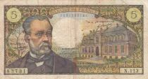 France 5 Francs Pasteur - 04-09-1969 - S&eacute;rie N.113
