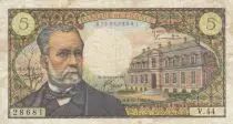 France 5 Francs Pasteur - 04-11-1966 - Série V.44