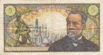 France 5 Francs Pasteur - 05-06-1969 - S&eacute;rie E.107