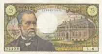 France 5 Francs Pasteur - 07-07-1966 - Serial S.16