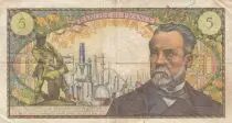 France 5 Francs Pasteur - 07-12-1967 Série Z.72 - TB +