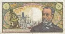 France 5 Francs Pasteur 06-02-1969 - Serial D.95