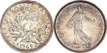 France 5 Francs Semeuse - 1969