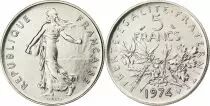 France 5 Francs Semeuse - 1974