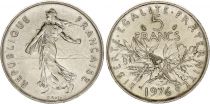 France 5 Francs Semeuse - 1976