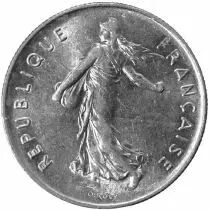 France 5 Francs Semeuse - 1977