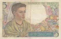 France 5 Francs Shepherd - 25-11-1943 - Serial C.79