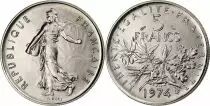 France 5 Francs Sower - 1974