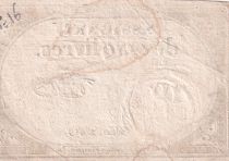 France 5 Livres  - 10 Brumaire Year II (31-10-1793) - Sign Fouquet - Série 28419 - P. A.76