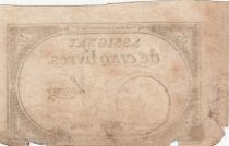 France 5 Livres - 10 Brumaire An II (31.10.1793) - Sign. Lenoir - Série 16664