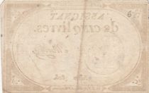 France 5 Livres - 10 Brumaire An II (31.10.1793) - Sign. Mortiez - Série 3805