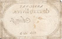 France 5 Livres - 10 Brumaire An II (31.10.1793) - Sign. Semen - Série 26473