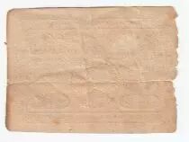 France 5 Livres - Embossed seal with Louis XVI (1791-04-30) - VF