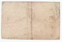 France 5 Livres - Embossed seal with Louis XVI (1791-05-06) - VF