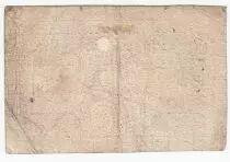 France 5 Livres - Embossed seal with Louis XVI (1791-06-27) - VF