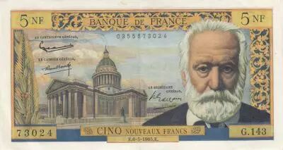 France 5 NF - Victor Hugo - 06-05-1965 - Serial G.143