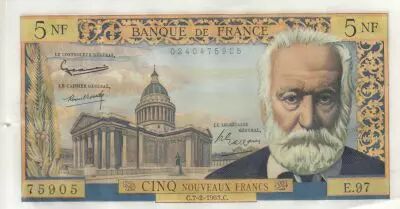 France 5 NF - Victor Hugo - 07-02-1963 - S�rie E.97