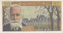 France 5 NF on 500 Francs -  Victor Hugo - 12-02-1959 - Serial L.122 - P.137