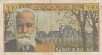 France 5 NF on 500 Francs -  Victor Hugo - 12-02-1959 - Serial Y.119 - P.137