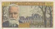 France 5 NF overprint 500 Francs - Victor Hugo - 12-02-1959 - Serial G.117