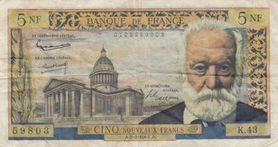 France 5 NF Victor Hugo - 02-02-1961 - Series K.43