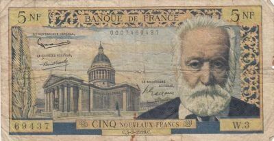France 5 NF Victor Hugo - 05-03-1959 - Series W.3