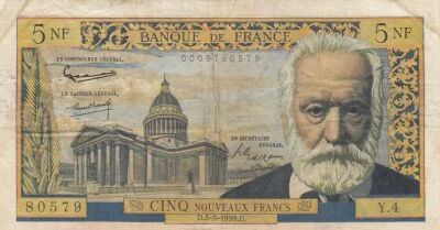 France 5 NF Victor Hugo - 05-03-1959 - Series Y.4