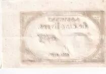 France 5 Pounds - 10 Brumaire Year II (31.10.1793) - Sign. Coipel - Serial 22355