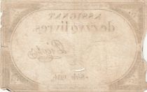 France 5 Pounds - 10 Brumaire Year II (31.10.1793) - Sign. Picot - Serial 1934