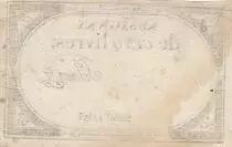 France 5 Pounds - 10 Brumaire Year II (31.10.1793) - Sign. Sehrentz - Serial 17535