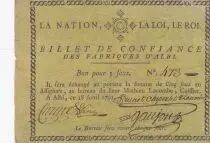 France 5 Sous - Billet de confiance - 1791 - Fabriques d\'Albi - French Revolution - n°473