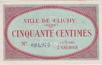 France 50 cent. Clichy