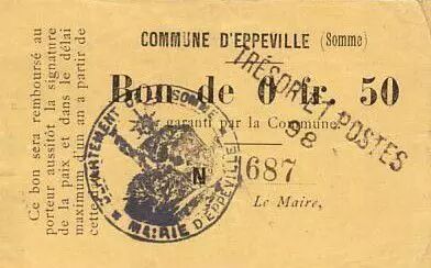 France 50 cent. Eppeville n� 1687