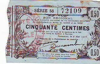 France 50 cent. Fourmies