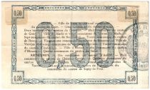 France 50 cent. Laon Régional - 1915