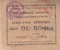 France 50 cent. Vitry-En-Artois